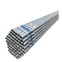 GB Q235B Hot Dipped Galvanized Seamless Steel Pipe GI Round Tube Supplier